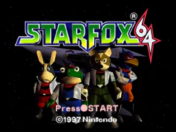 Star Fox 64 (USA) screen shot title